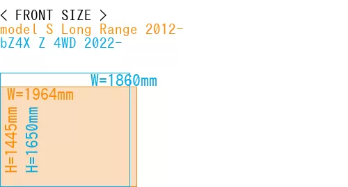 #model S Long Range 2012- + bZ4X Z 4WD 2022-